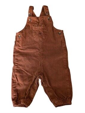 Carter's Rust Brown Corduroy Overalls